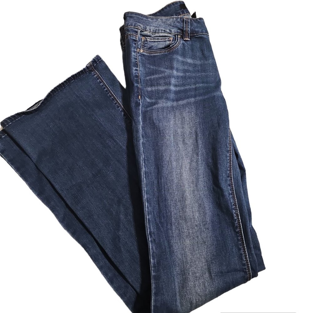 WHBM FLARE LEG JEAN SIZE 00